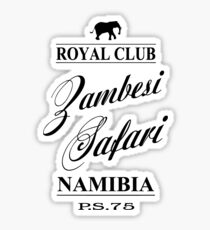 Zambesi Safari Sticker