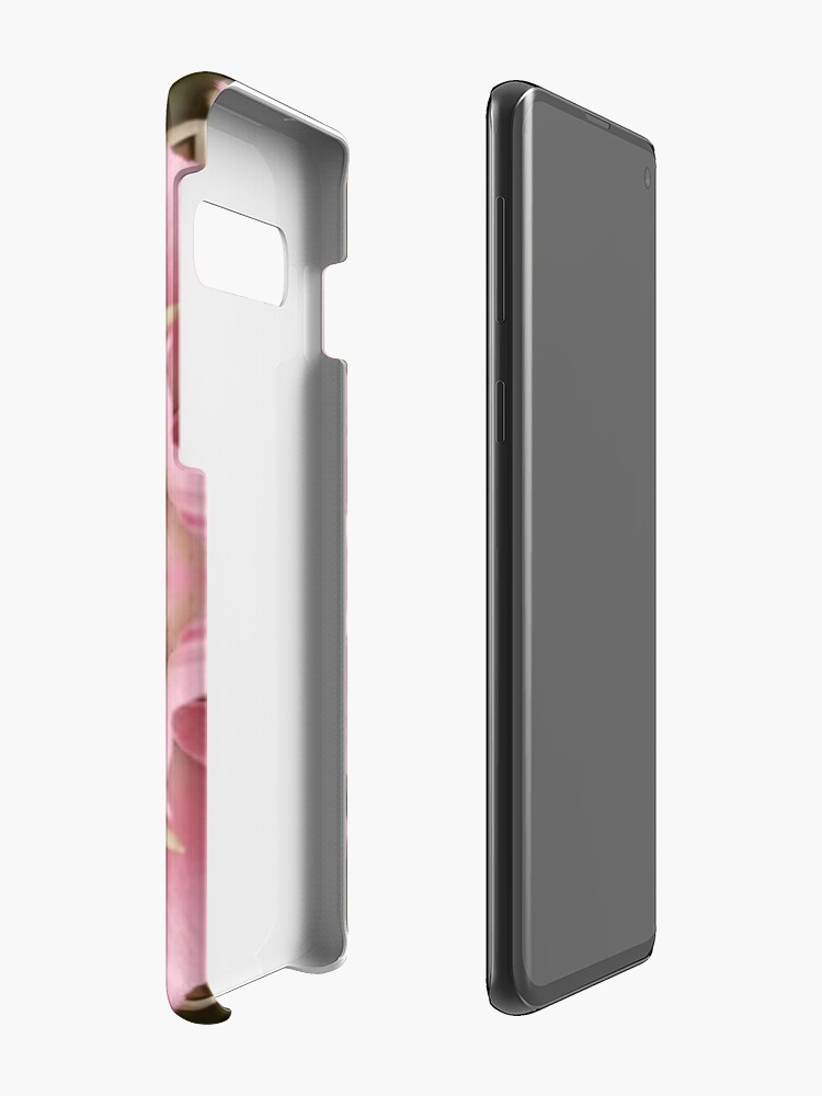 Alternate view of Pink Floral Case & Skin for Samsung Galaxy