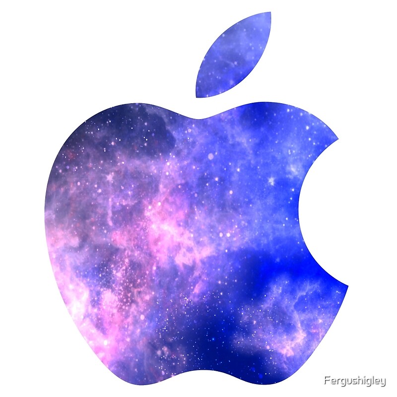 "Galaxy Apple Logo" Canvas Prints by Fergushigley | Redbubble