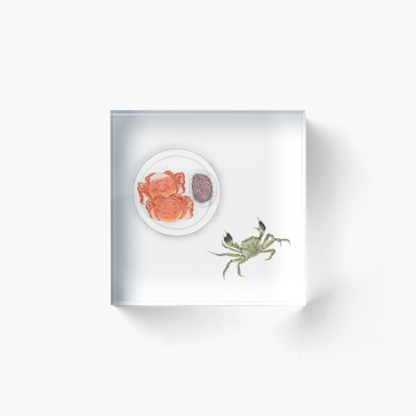 Hairy Crab | 大闸蟹 Acrylic Block