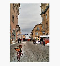Street for pedestrians Photographic Print