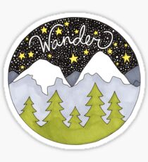 Wanderlust Sticker
