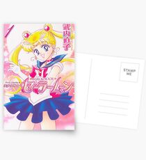 Sailor moon manga Postcards