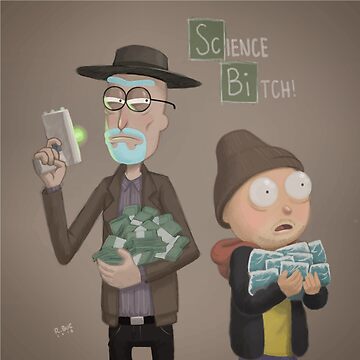 Rick and morty - breaking bad HD wallpaper