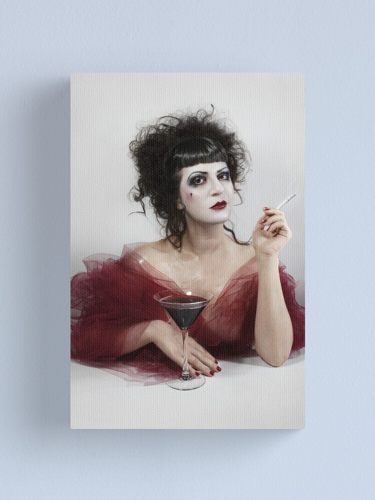 Alternate view of Dark Cabaret Canvas Print