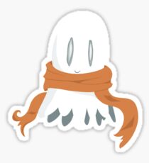 Scarf Ghostie Sticker