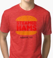Retro Steamed Hams Tri-blend T-Shirt