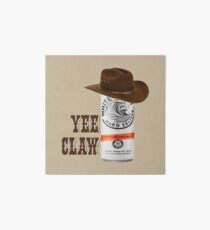 Yee Claw Art Board Print
