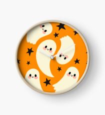 Cute Ghosts Clock