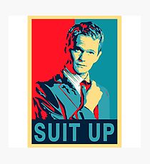 SUIT UP Photographic Print