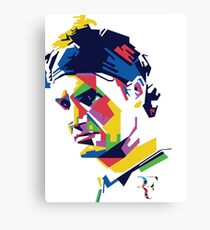 Roger Federer art Canvas Print