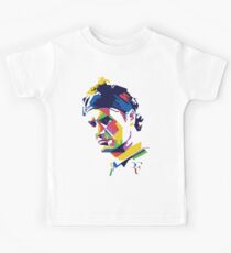 Roger Federer art Kids Tee