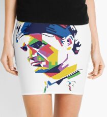 Roger Federer art Mini Skirt