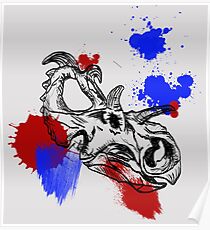 triceratops Poster