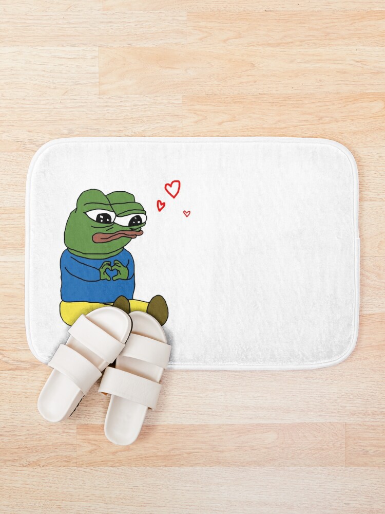 Apu Apustaja Pepe The Frog Heart Symbol Shaped Hands And Red