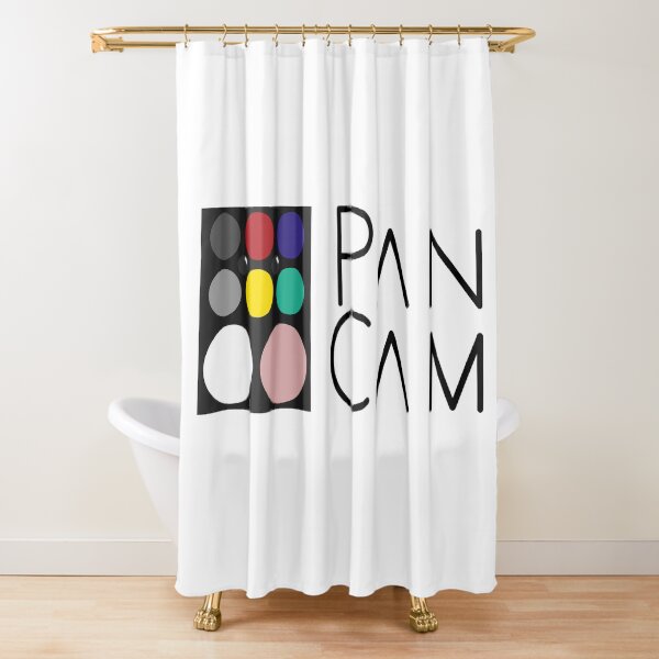 PanCam Calibration White Shower Curtain