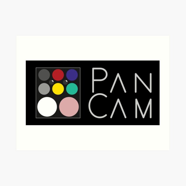 PanCam Calibration Black Art Print