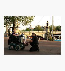 About real compassion and care Photographic Print