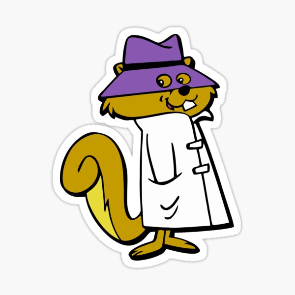 Secret Squirrel Stickers | Redbubble