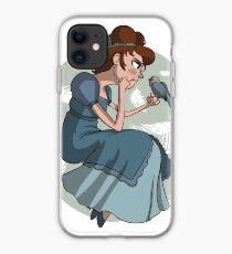 Grumpy Bluebird iPhone Case