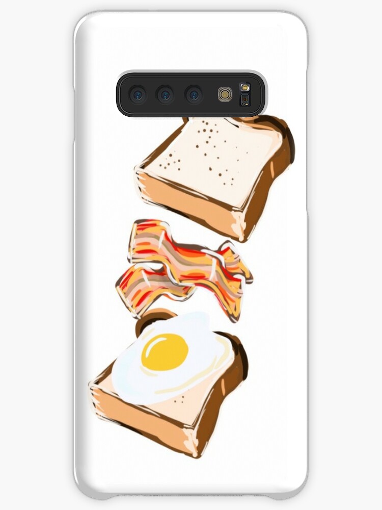 Egg and bacon Samsung S10 Case
