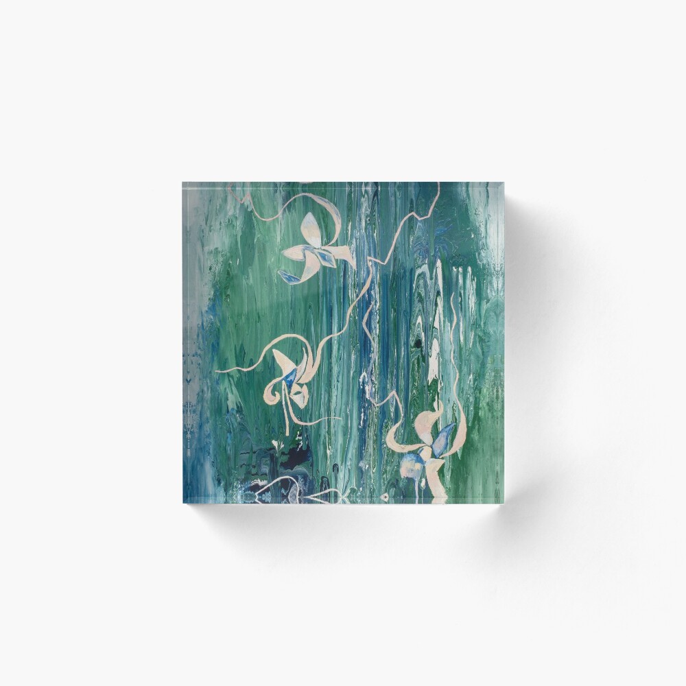 abstract water surface Acrylic Block