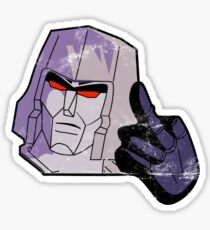 Mega-Flipped-Off Sticker