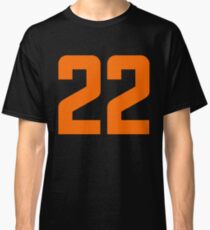 Orange Number 22 Classic T-Shirt