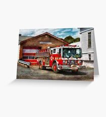 Fireman - Union Fire Company 1 Greeting Card