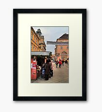 Pedestrians Framed Print