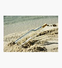 Message Photographic Print