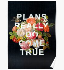 Plans Really Do Come True Poster