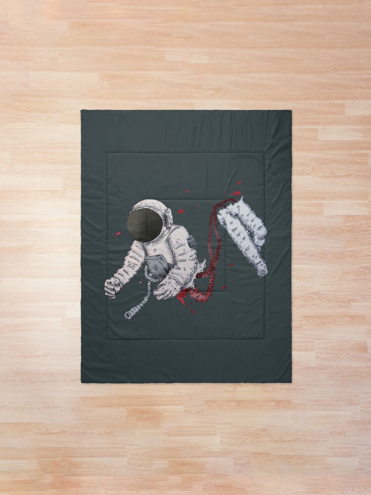 Alternate view of Astro Zombie Comforter