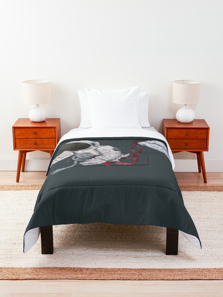 Alternate view of Astro Zombie Comforter
