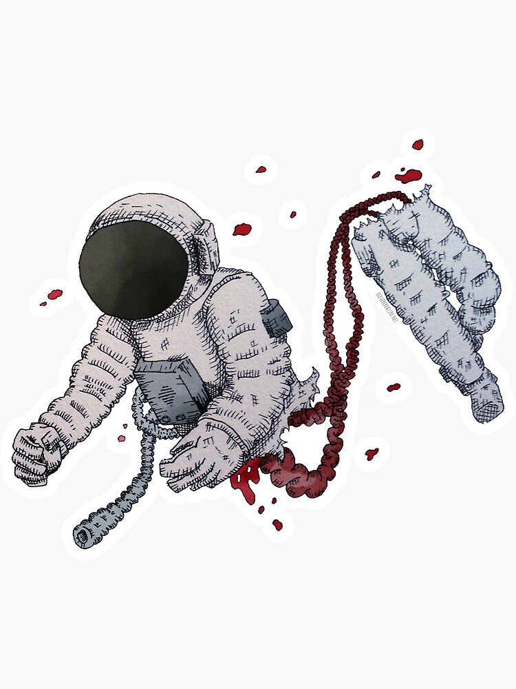 Astro Zombie by clevercreature