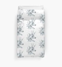 Portrait of a Seahorse Duvet Cover