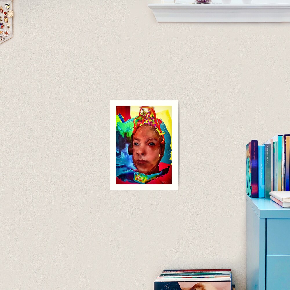GloboFace Art Print