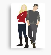 Swanfire - Once Upon a Time Metal Print