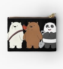 We Bare Bears Zipper Pouch