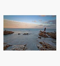Garth on the Rocks Photographic Print