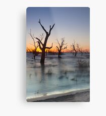 Lake Menindee 002 Metal Print