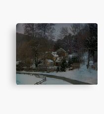 Winter Scene Canvas Print
