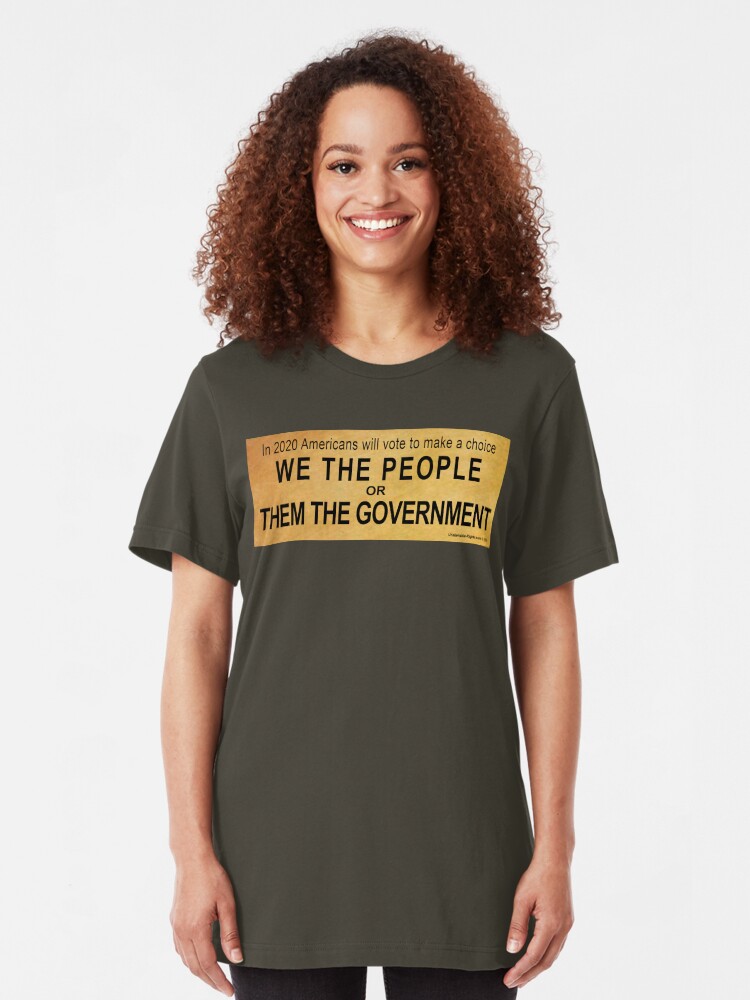 Alternate view of We or Them Slim Fit T-Shirt