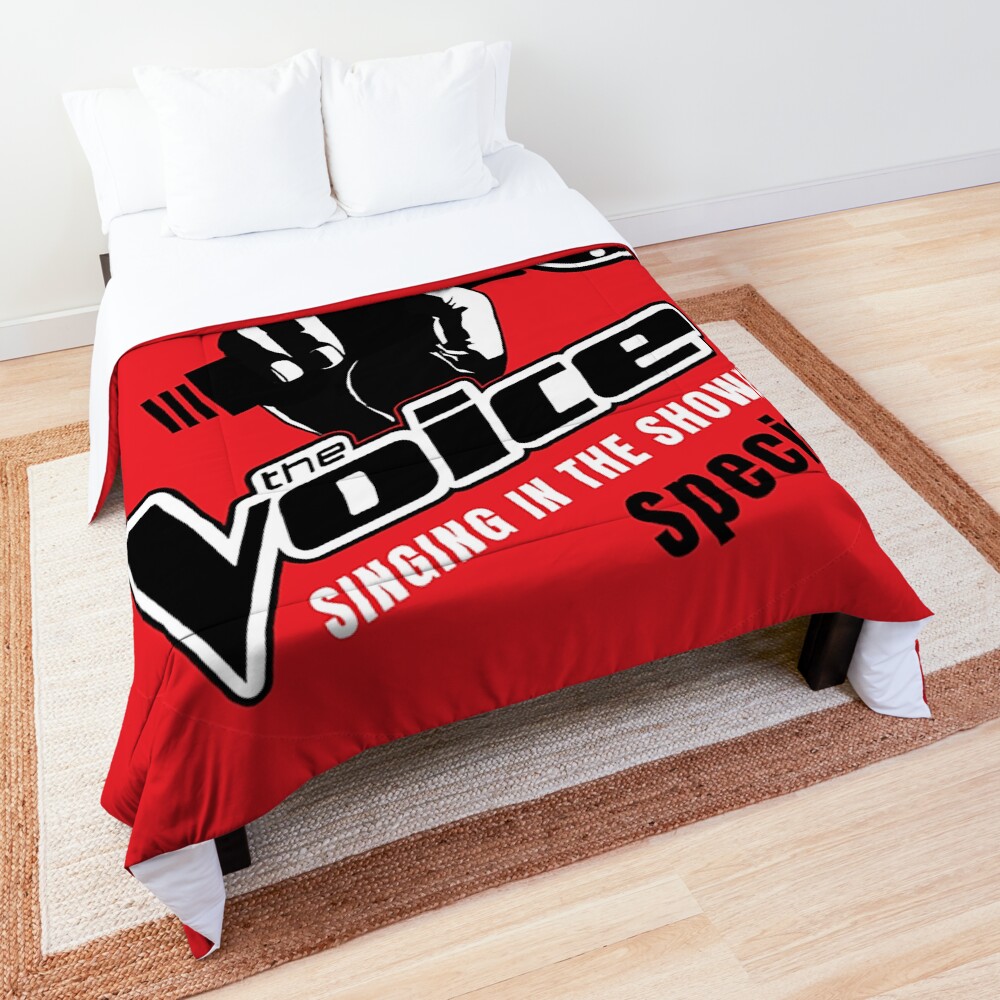The Voice Parody - Love Karaoke Gift - Karaoke Cd Mom - Karaoke Office Party - Karaoke Shower Nights - Karaoke Kids Comforter