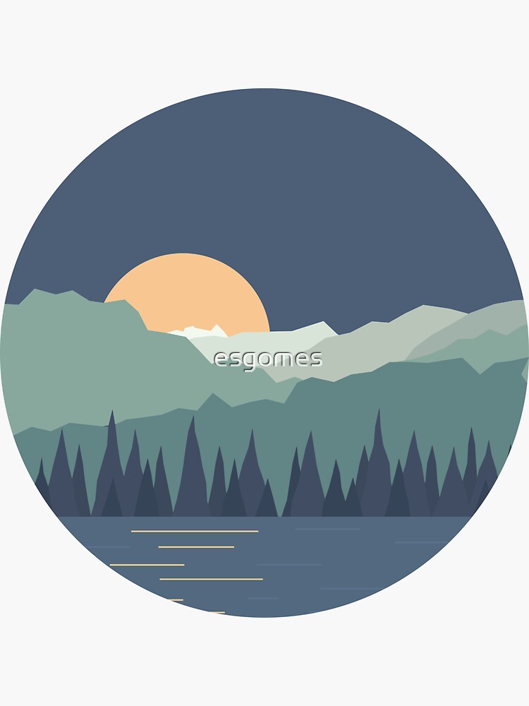 Moonlight at the Lake by esgomes