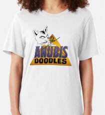 Anubis Doodles Slim Fit T-Shirt