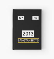 BTS/Bangtan Boys Stussy-Inspired Shirt Hardcover Journal