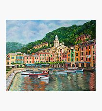 Reflections of Portofino Photographic Print