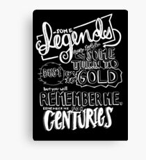 "Centuries" von Fallout Boy Lyric Zeichnung Leinwanddruck