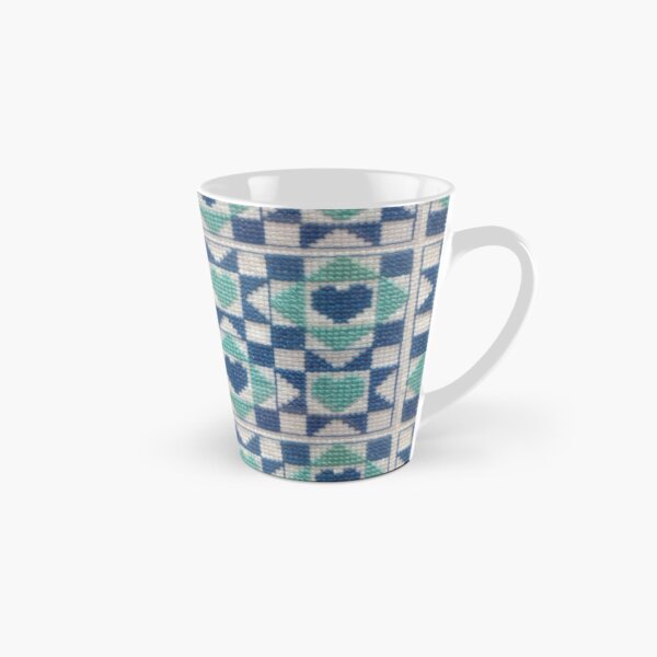 Blue Hearts Tall Mug